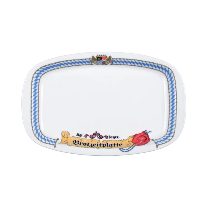 Seltmann Weiden COMPACT Bayern Platte oval 33 cm (1/2 Dick)