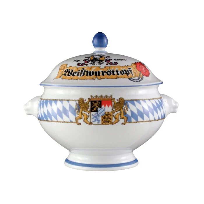 Seltmann Weiden COMPACT Bayern Löwenkopfterrine mit Deckel 3,00 l