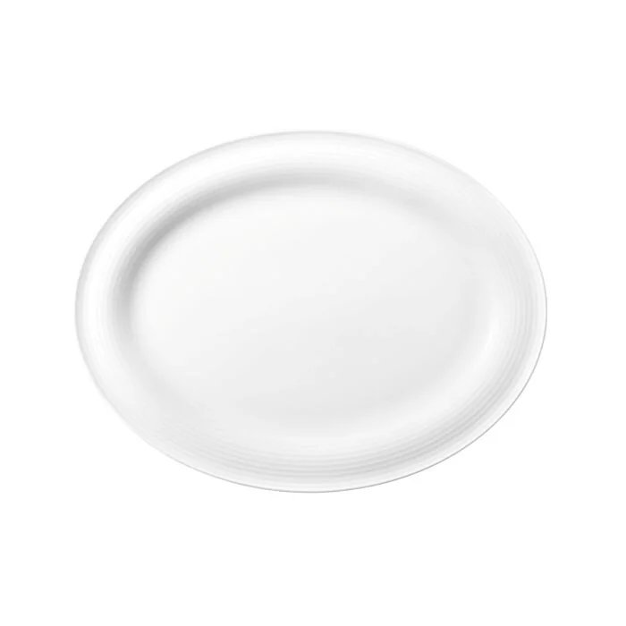 Seltmann Weiden BLUES Platte oval 31 cm, weiß