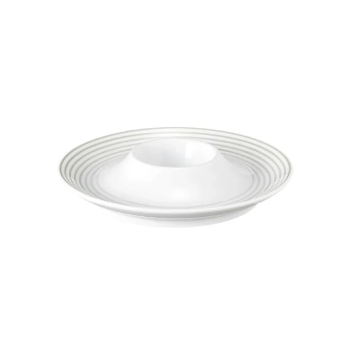 Seltmann Weiden BLUES Eierbecher mit Ablage, perlgrau