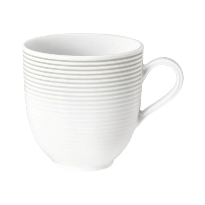 Seltmann Weiden BLUES Obere zur Milchkaffeetasse Tulpe 0,37 l, perlgrau