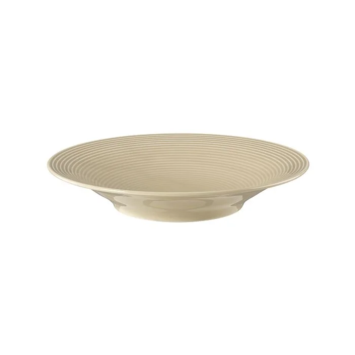 Seltmann Weiden BEAT Color Glaze Suppenteller rund 22,5 cm , sandbeige