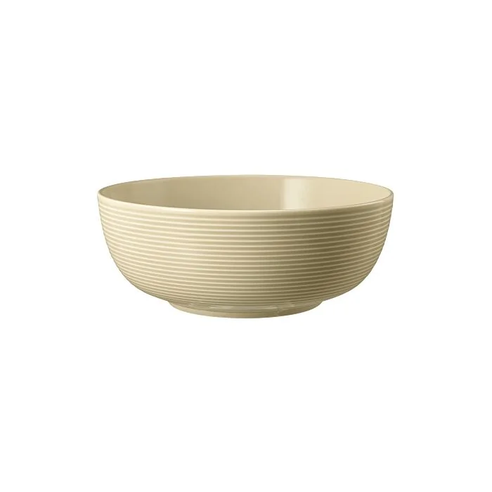 Seltmann Weiden BEAT Color Glaze Foodbowl 20 cm , sandbeige