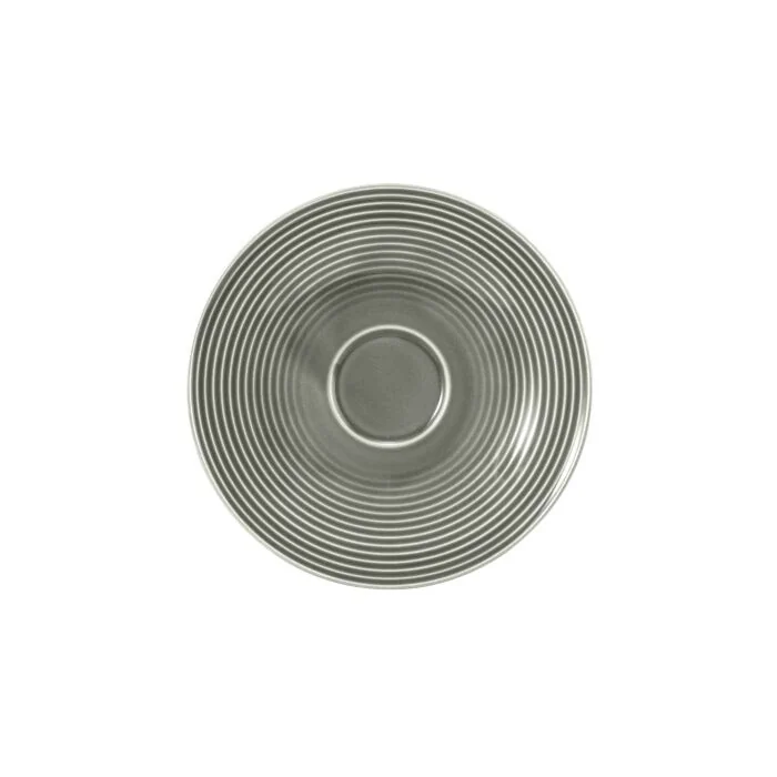 Seltmann Weiden BEAT Color Glaze Kombi-Untertasse groß 16,5 cm , perlgrau