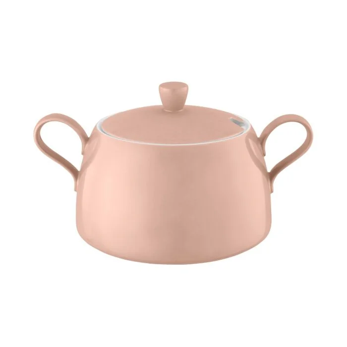 Seltmann Weiden COUP Fine Dining Fashion Schüssel mit Deckel 3,00 Liter, altrosa