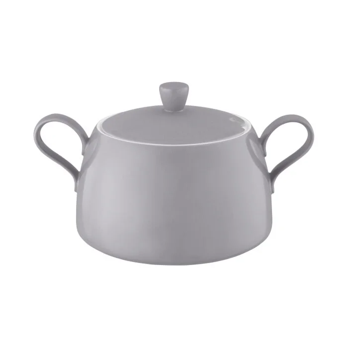 Seltmann Weiden COUP Fine Dining Fashion Schüssel mit Deckel 3,00 Liter, grau 