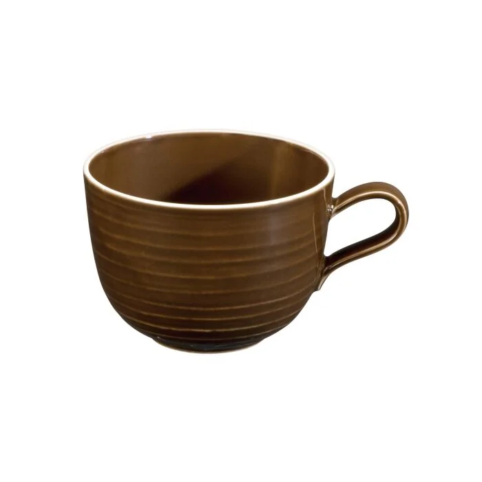 Seltmann Weiden TERRA Milchkaffeeobertasse, 0,38 l, erdbraun