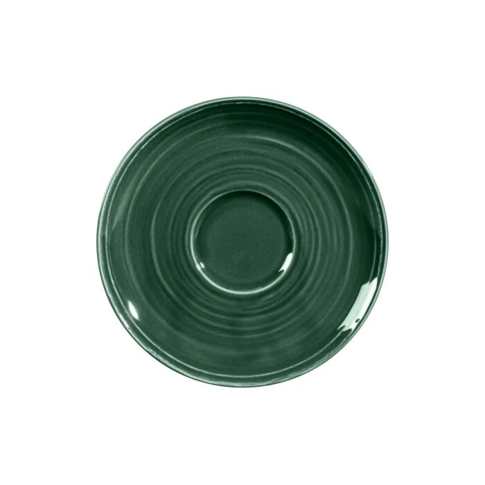 Seltmann Weiden TERRA Kombi-Untertasse groß, 16,5 cm, moosgrün