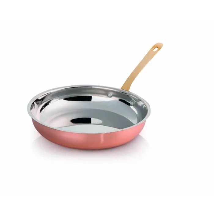 WAS Flambierpfanne Copper Look 20 Ø 30 cm Chromnickelstahl-Kupfer