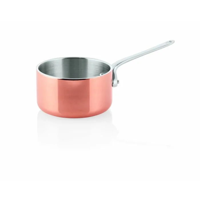 WAS Mini Servierkasserolle Mini Copper 20 3Ply Ø 8 cm Aluminium-Kupfer 