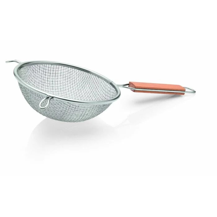 WAS Großküchensieb Ø 20 cm Maschenweite 1 mm Chromnickelstahl