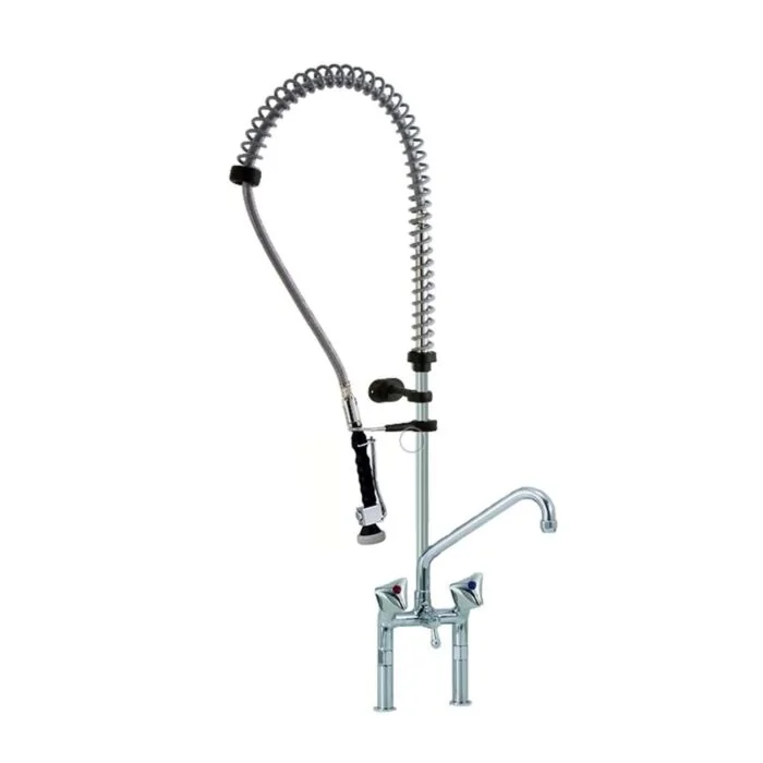 KBS STYL 2-Knebemischer 2-Loch mit Schwenkhahn - 1/2 Zoll