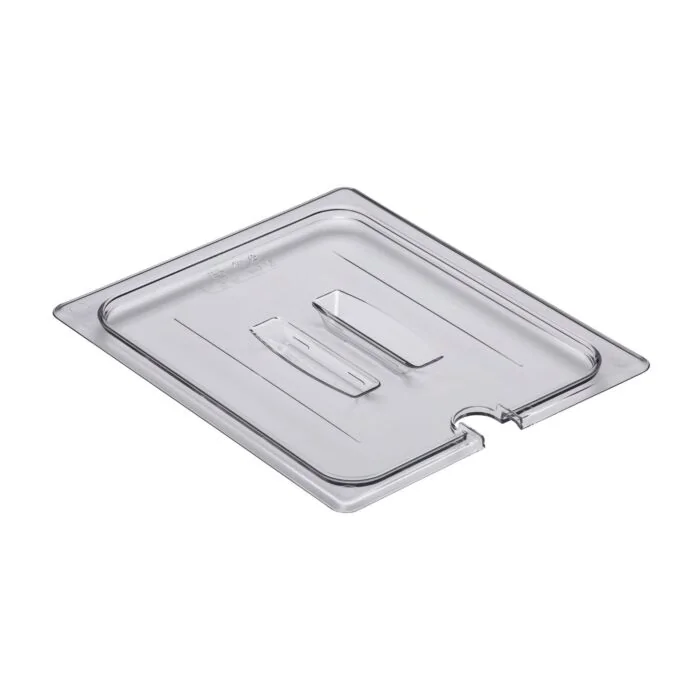 Cambro Camwear® Deckel mit Kerbe und Griff für GastroNorm-Behälter GN 1/1 