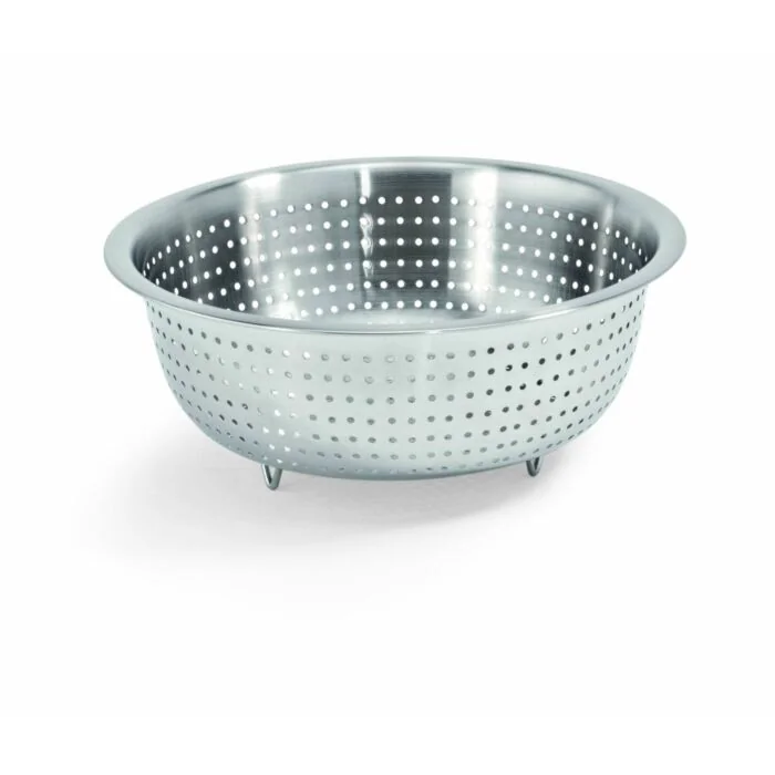 WAS Seiher Ø 40 cm Perforierung Ø 3 mm Chromnickelstahl