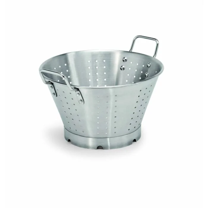 WAS Seiher Ø 32 cm Perforierung Ø 5 mm Chromnickelstahl