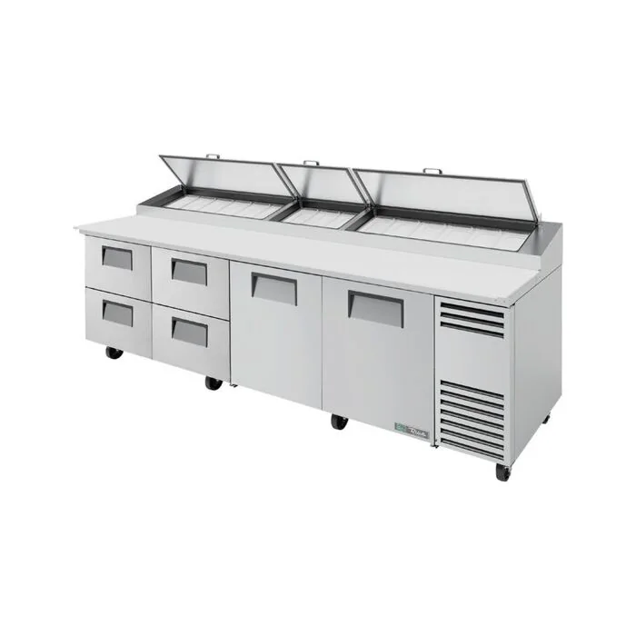 TRUE Pizzatisch / Zubereitungstisch TPP AT 119D 4 HC