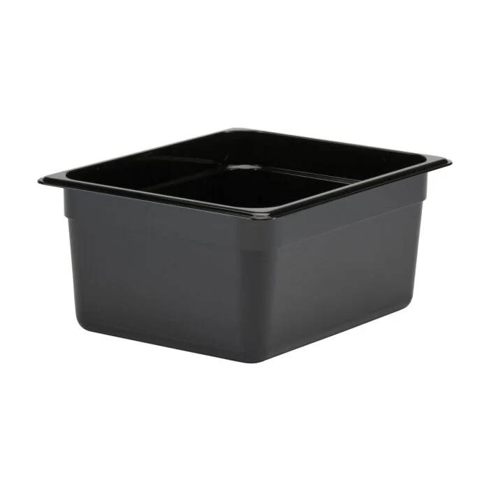CAMBRO GastroNorm-Behälter GN 1/2 8,9 Liter Schwarz