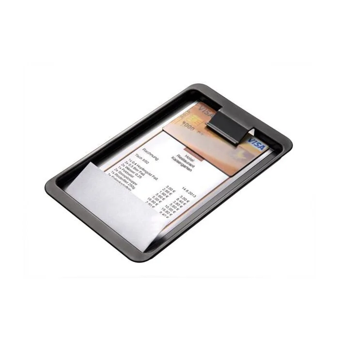 APS Rechnungstablett mit Klemme, schwarz