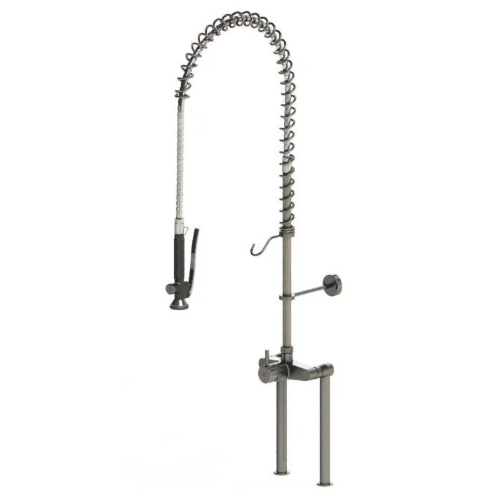 Echtermann CLASSIC CLEAN Geschirrspülbrause mit Spültisch-Einhebelmischer, 1250mm