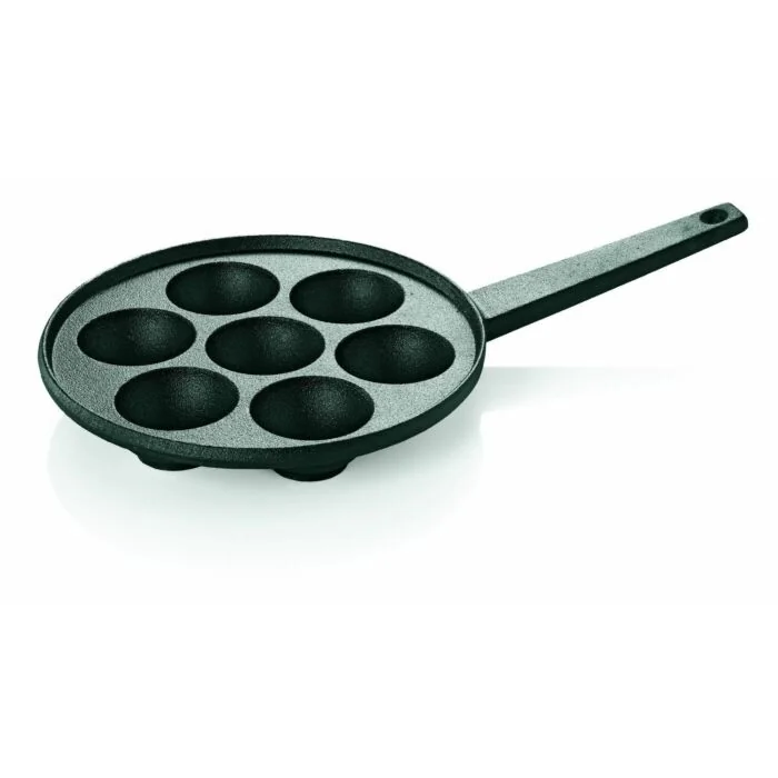 WAS Poffertjespfanne Ø 20,5 cm für 7 Poffertjes,Gusseisen