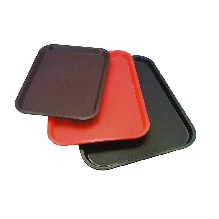 APS Fast Food-Tablett grau 45 x 35,5 cm