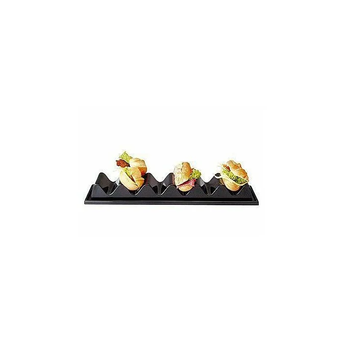 APS Snackpresenter schwarz 12 Brötchen