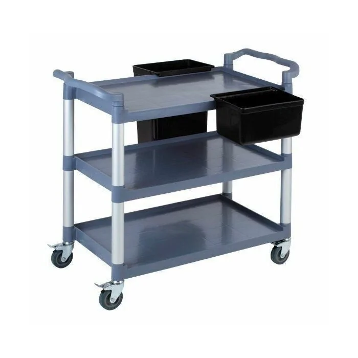 APS Servier-/ Transportwagen grau 108 x 50 x 96 cm