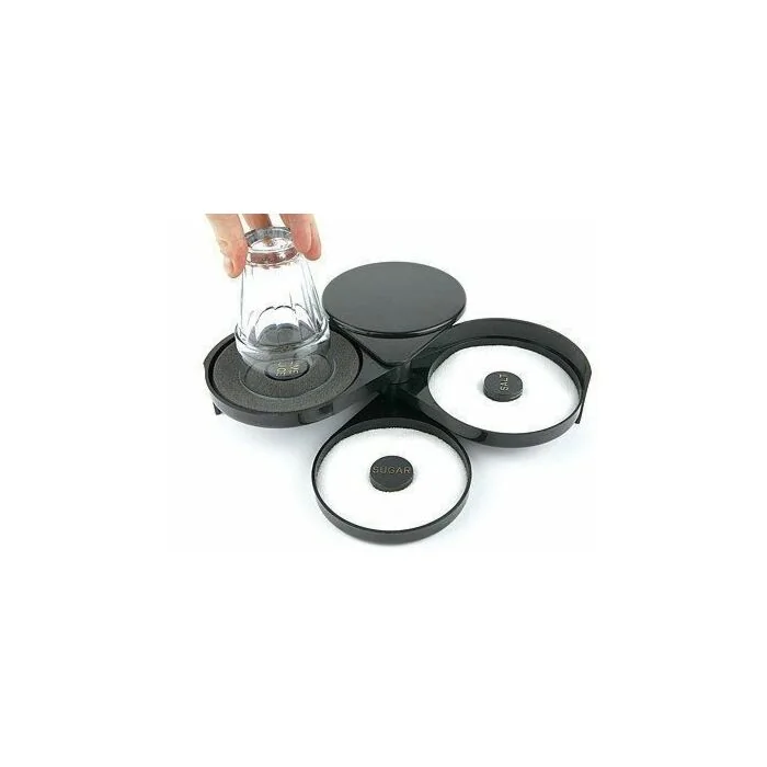 APS Bar Glasumrander Kunststoff schwarz