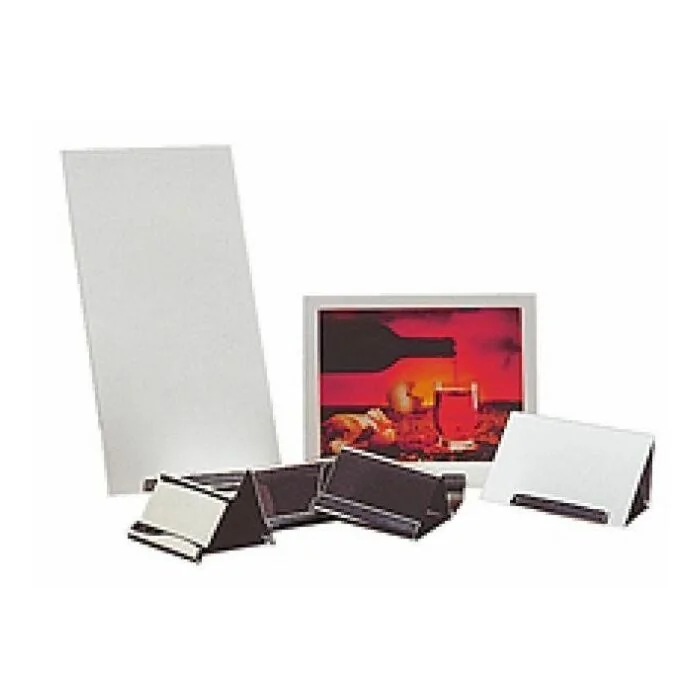 APS Tischkartenhalter Edelstahl mattiert 7x4,8x9 cm