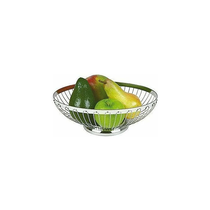 APS Brot- und Obstkorb rund 25,5x9,5 cm Edelstahl