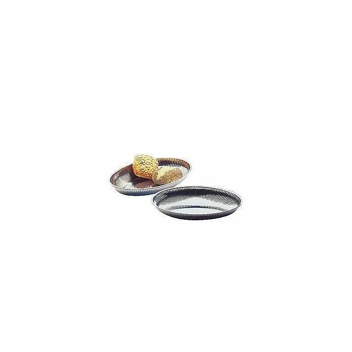 APS Edelstahlschale oval 31x21x4,5 cm
