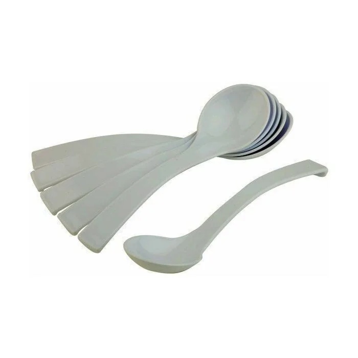 APS Feinkostlöffel weiss 6er Set