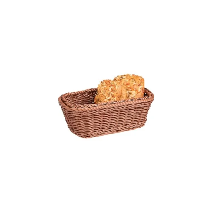 APS Buffet-Korb GN 1/4 26,5x16,2x10 cm braun