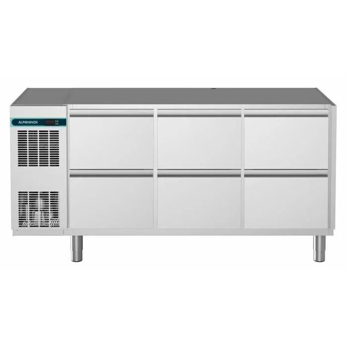 NordCap Kühltisch, 3 Abteile CLM 650 3-7051