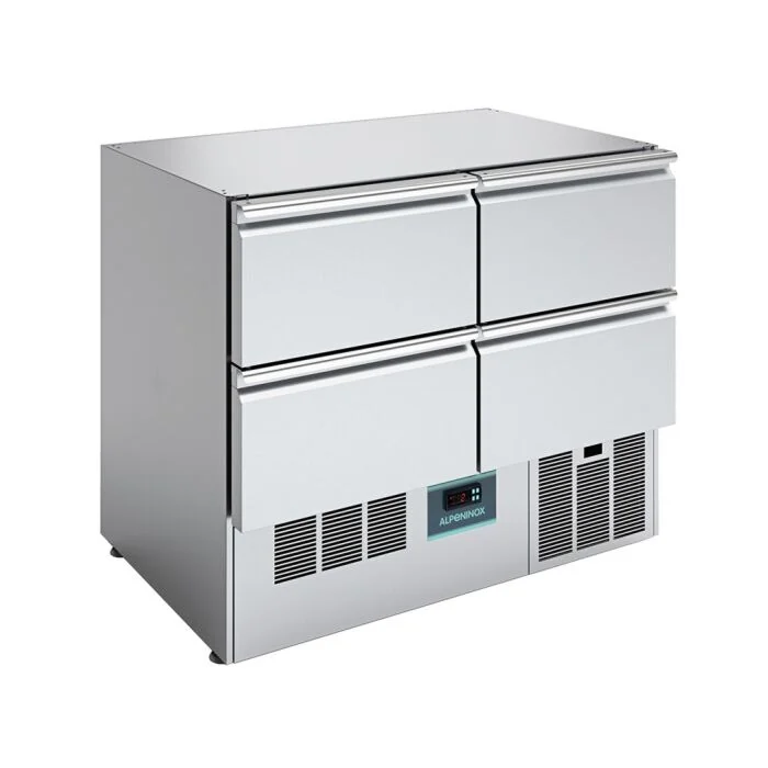NordCap ALPENINOX Kühltisch KKSSM 102