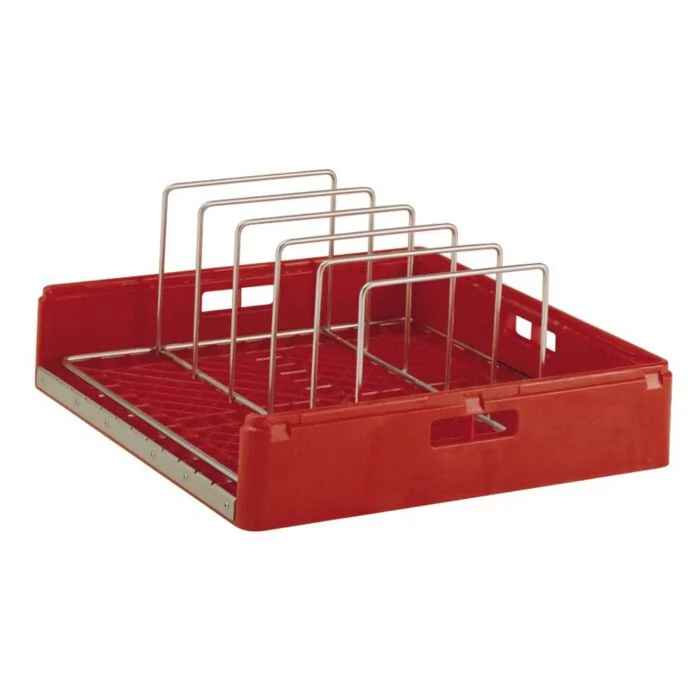 Zanussi Tablettkorb Kunststoff, rot