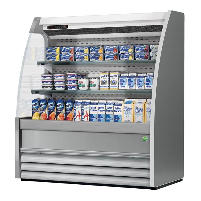 NordCap Wandkühlregal MERCURY CNS 135 H 1424 M1