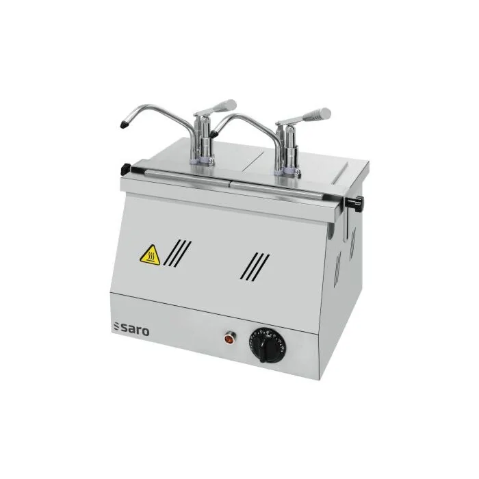 SARO Bainmarie 2X1/6 GN 200 mit Dispenser BM-0216
