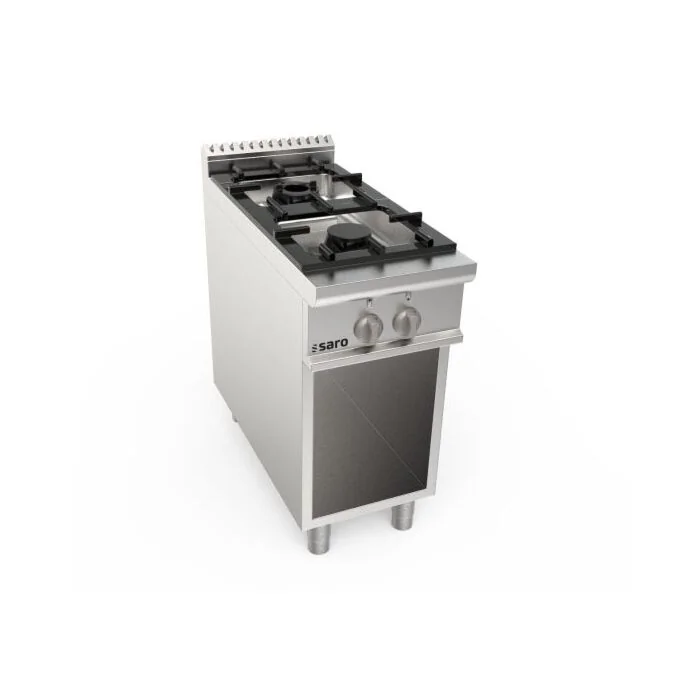 SARO Gasherd offener Unterbau 2 Brenner Modell LQ / CUG
