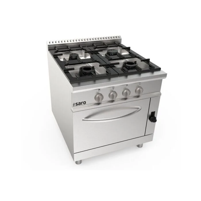 SARO Gasherd +Gasofen 4 Brenner Modell LQ / CUG4NG