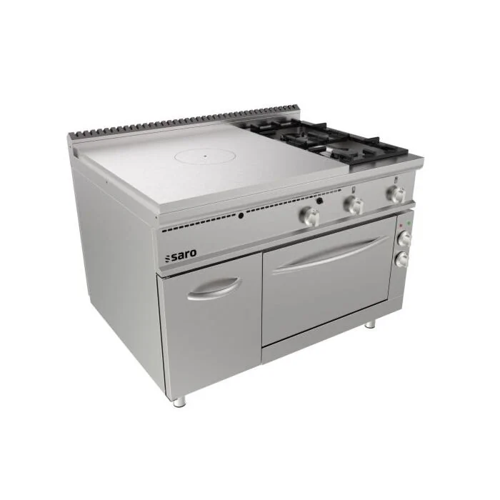 SARO Glühplattenherd Elektroofen+ 2 Brenner +Tür Modell