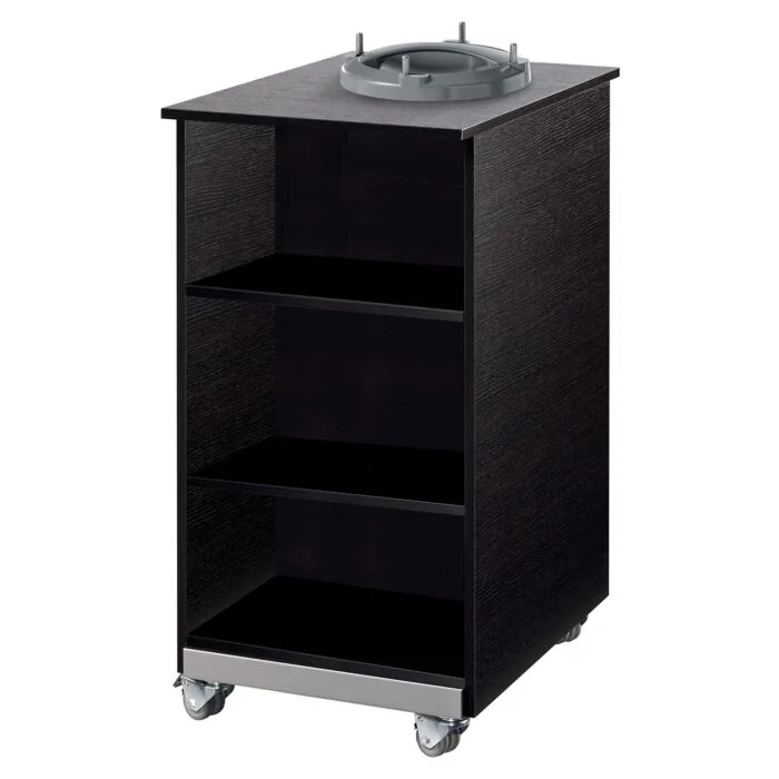 NordCap Tellerspender-Schrank, beheizt, HEMLOCK