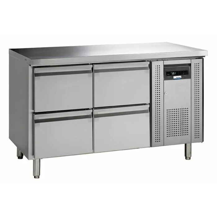 NordCap Cool-Line Kühltisch KTM 2 - 4Z GN 1/1