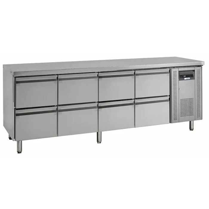 NordCap Cool-Line Kühltisch KTM 4 - 8Z GN 1/1