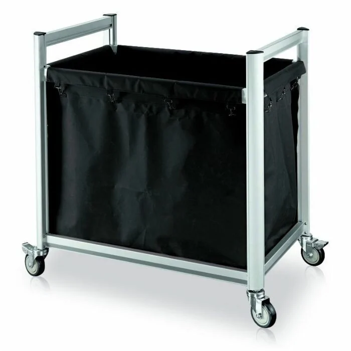 WAS Wäschewagen 94 x 65 x 105 cm Aluminium/Polyester