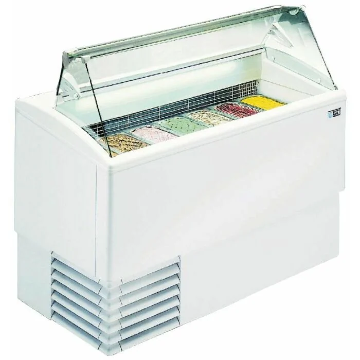NordCap Cool-Line Speiseeisvitrine ISETTA 6 TP STD