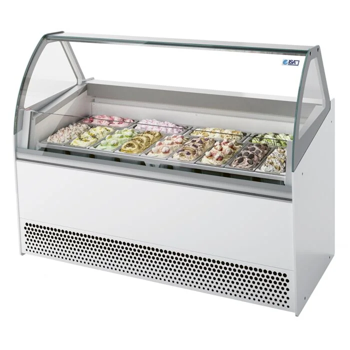 NordCap Speiseeisvitrine BERMUDA VIEW LX 10 UM