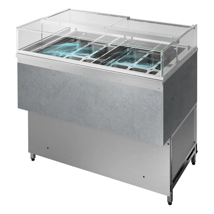 	 NordCap Speiseeisvitrine DLT 80 VG TB/TN