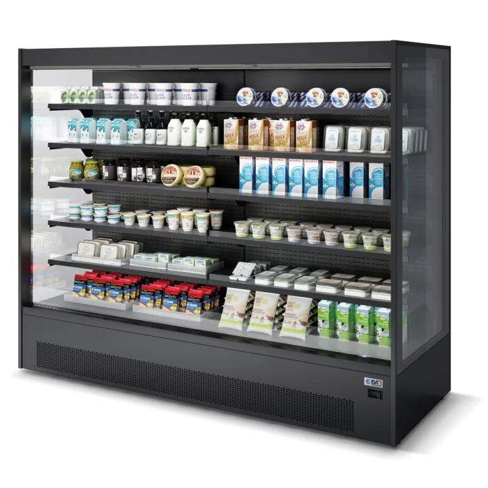 NordCap Wandkühlregal GALAXY TN 2500 OPEN