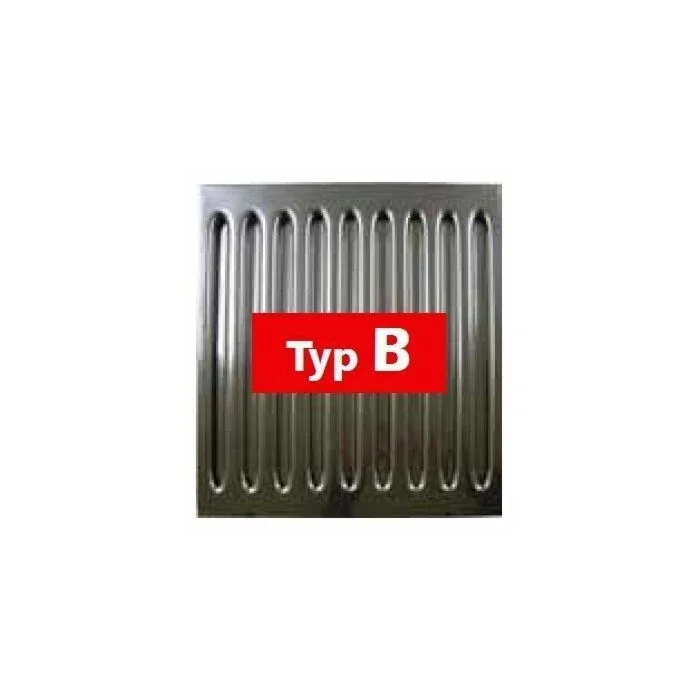 Dunstabzugshaube Edelstahl Flammschutzfilter Typ B 500x500x20 mm